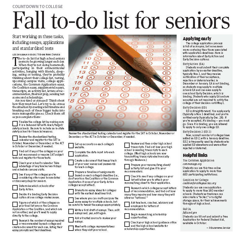 092618_COUNTDOWN TO COLLEGE-SENIOR CHECKLIST